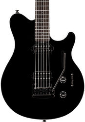Single cut electric guitar Sterling by musicman Axis AX3S - Black