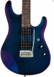Str shape electric guitar Sterling by musicman John Petrucci JP60 - Mystic dream