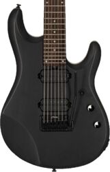 Str shape electric guitar Sterling by musicman John Petrucci JP70 - Stealth black