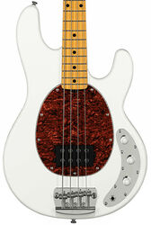 Solid body electric bass Sterling by musicman Stingray Classic RAY24CA (MN) - olympic white