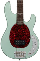 Solid body electric bass Sterling by musicman Stingray Classic RAY24CA (RW) - Mint green
