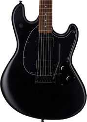Str shape electric guitar Sterling by musicman Stingray Guitar SR30 - Stealth black