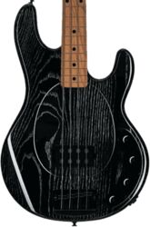 Solid body electric bass Sterling by musicman StingRay Ray34 - Ash black