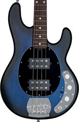 Solid body electric bass Sterling by musicman Stingray Ray4HH (JAT) - Pacific blue burst satin