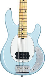 Electric bass for kids Sterling by musicman Stingray Short Scale RaySS4 (MN) - Daphne blue