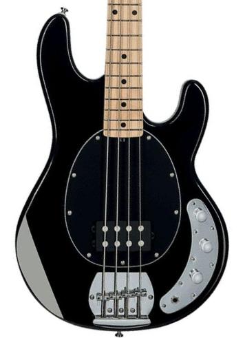 Solid body electric bass Sterling by musicman SUB StingRay RAY4 BK (MN) - black