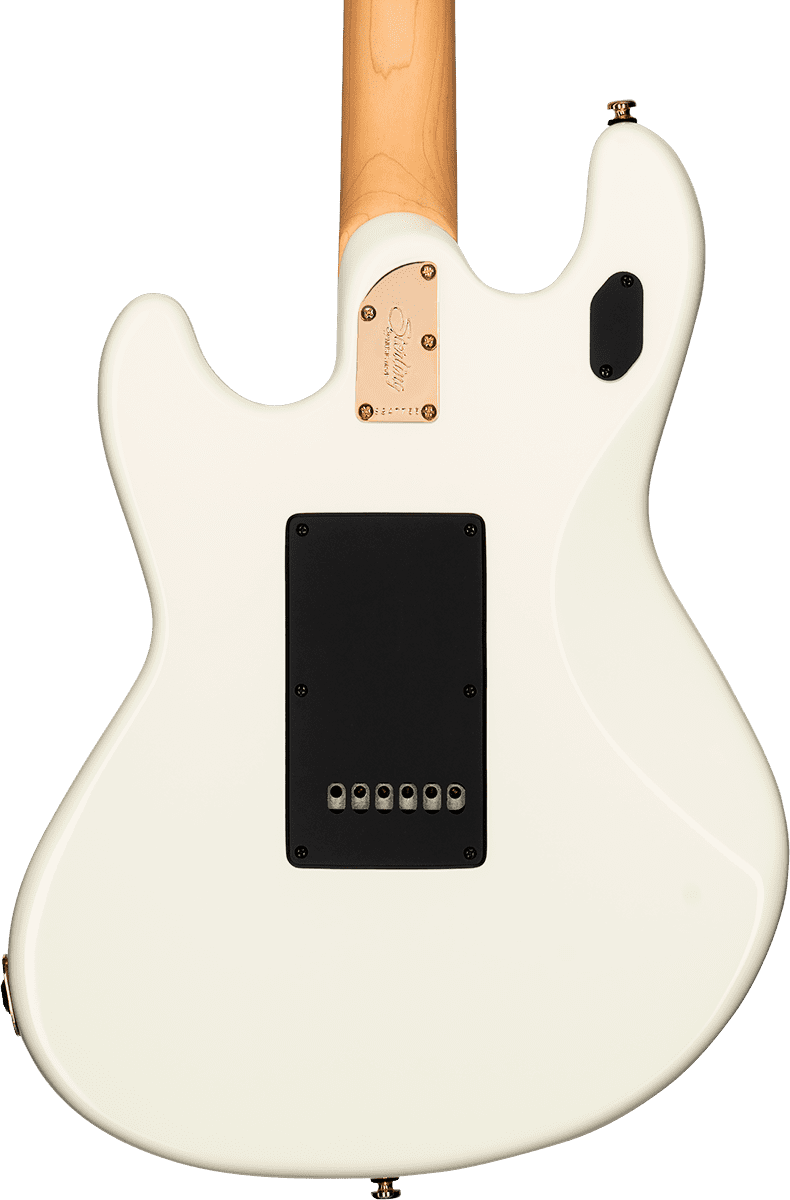 Sterling By Musicman Jared Dines Stingray Guitar Signature Hh Trem Mn - Olympic White - Str shape electric guitar - Variation 2
