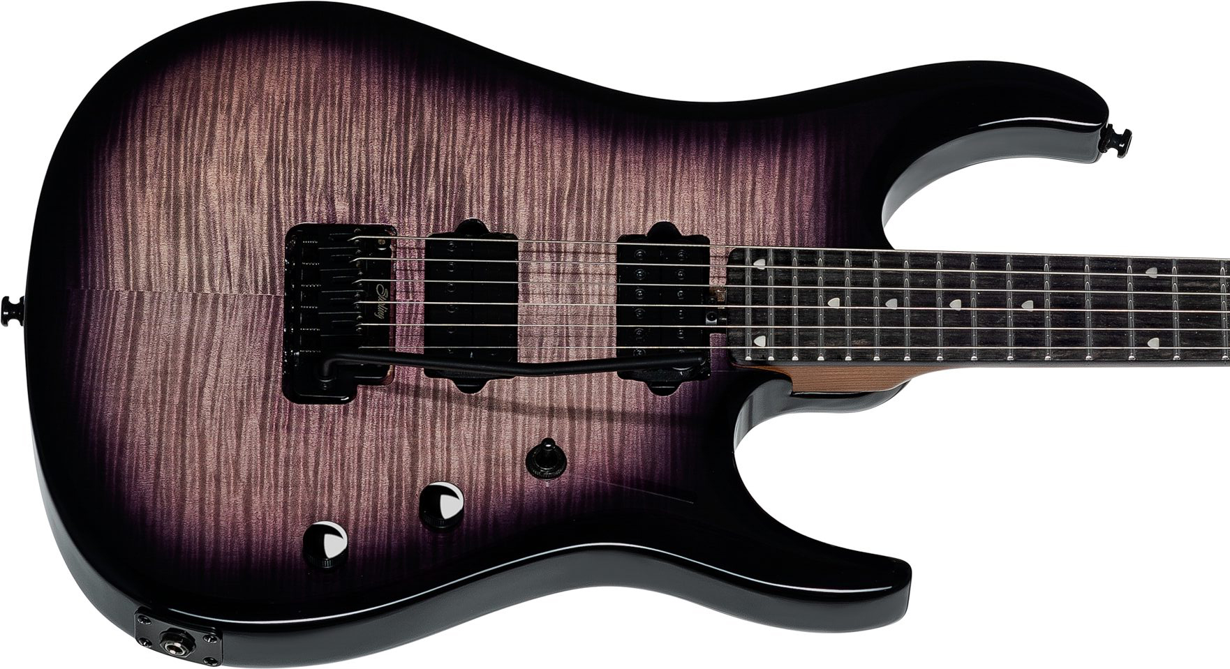 Sterling By Musicman John Petrucci Jp150dfm Dimarzio Signature 2h Trem Eb - Eminence Purple - Signature electric guitar - Variation 2
