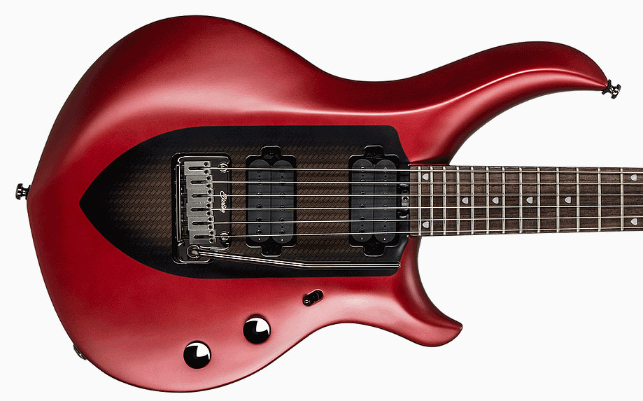 Sterling By Musicman John Petrucci Majesty Maj100 Signature Hh Trem Rw - Ice Crimson Red - Signature electric guitar - Variation 1