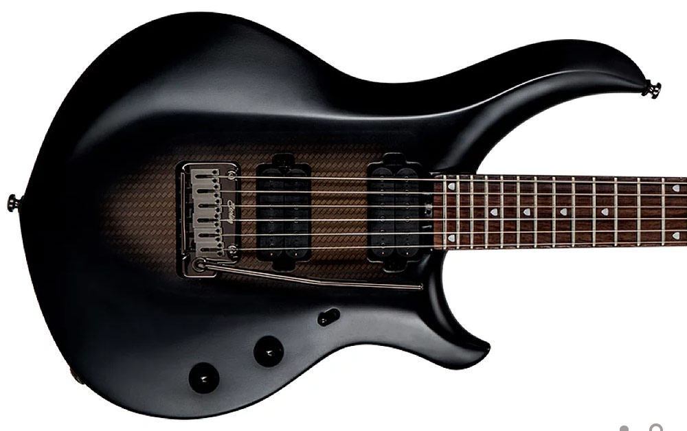 Sterling By Musicman John Petrucci Majesty Maj100 Signature Hh Trem Rw - Stealth Black - Str shape electric guitar - Variation 1