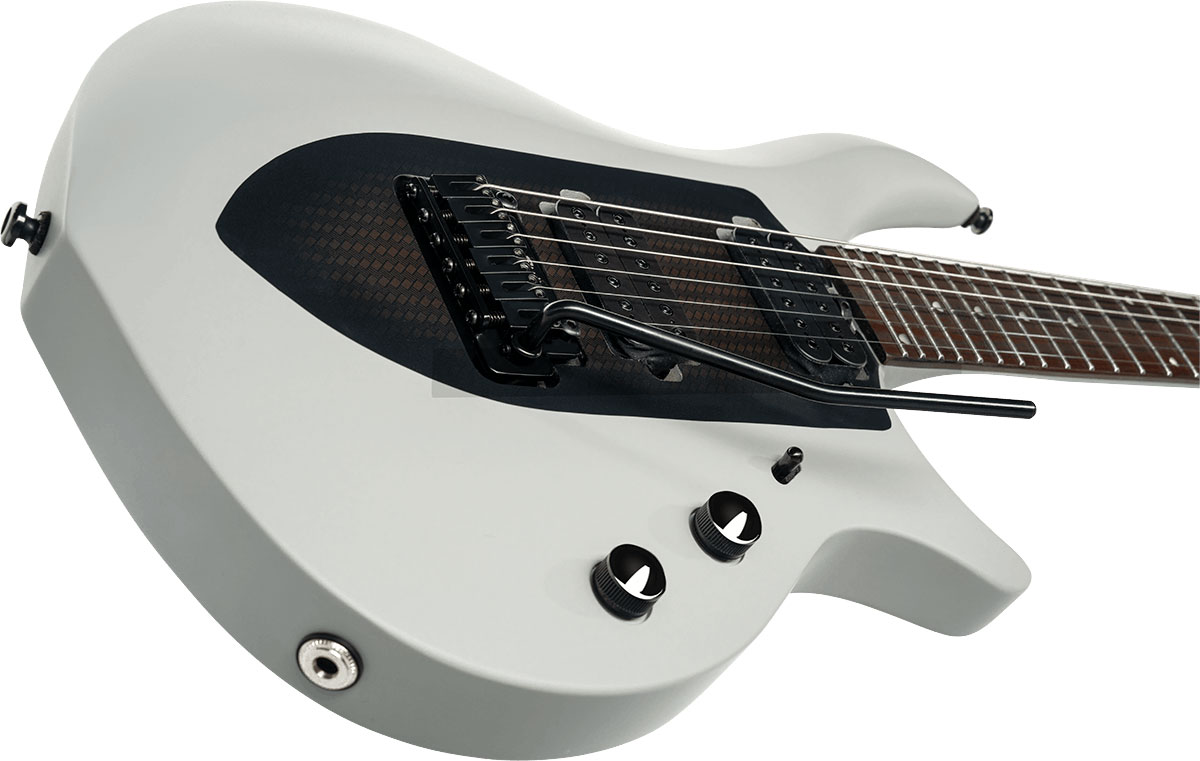 Sterling By Musicman John Petrucci Majesty Maj100 Signature 2h Trem Rw - Chalk Grey - Signature electric guitar - Variation 2