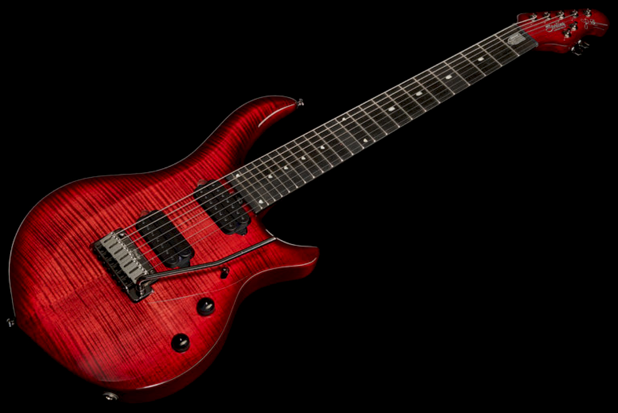 Sterling By Musicman John Petrucci Majesty Maj200xfm Signature 2h Dimarzio Trem Eb - Royal Red - Metal electric guitar - Variation 1