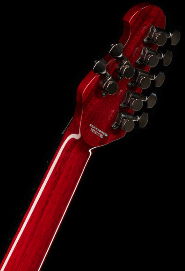 Sterling By Musicman John Petrucci Majesty Maj200xfm Signature 2h Dimarzio Trem Eb - Royal Red - Metal electric guitar - Variation 3