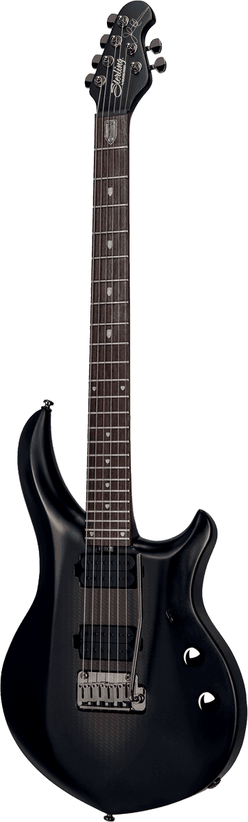 Sterling By Musicman John Petrucci Majesty Maj100 Signature Hh Trem Rw - Stealth Black - Str shape electric guitar - Variation 2