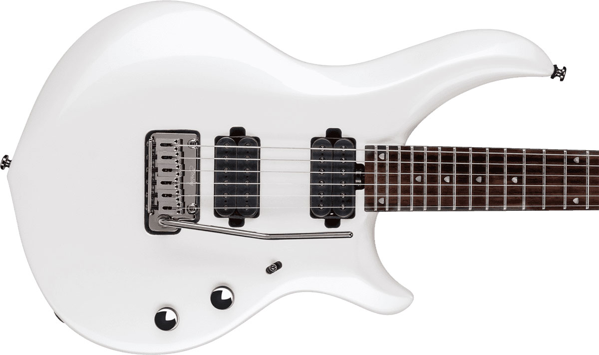 Sterling By Musicman John Petrucci Majesty X Maj100x Signature Hh Trem Rw - Pearl White - Str shape electric guitar - Variation 2