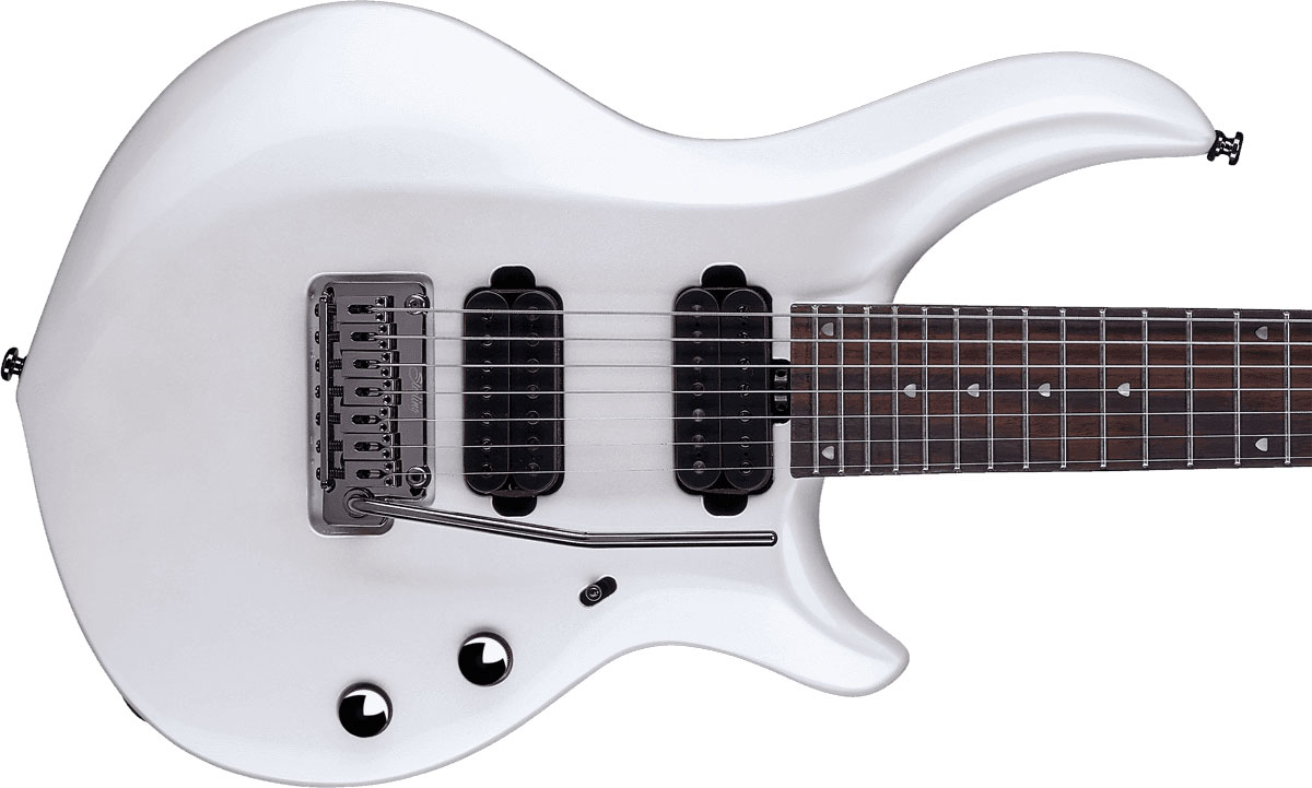 Sterling By Musicman John Petrucci Majesty X Maj170x Signature Hh Trem Rw - Pearl White - 7 string electric guitar - Variation 2