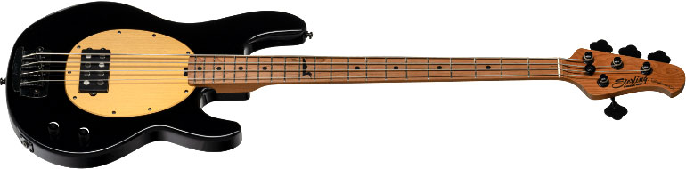 Sterling By Musicman Pete Wentz Stingray Signature 4c 1h Mn - Black - Solid body electric bass - Variation 1