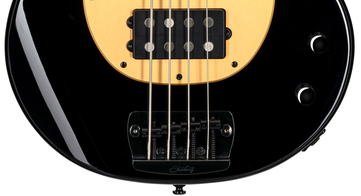 Sterling By Musicman Pete Wentz Stingray Signature 4c 1h Mn - Black - Solid body electric bass - Variation 4