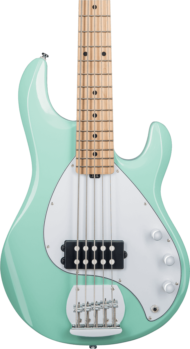 Sterling By Musicman Sub Ray5 5-cordes Active Jat - Mint Green - Solid body electric bass - Variation 1