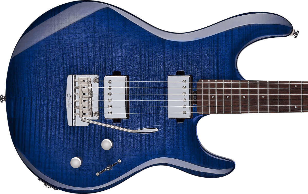 Sterling By Musicman Steve Lukhater Luke Lk100 Signature Hh Trem Rw - Blueberry Burst - Str shape electric guitar - Variation 2