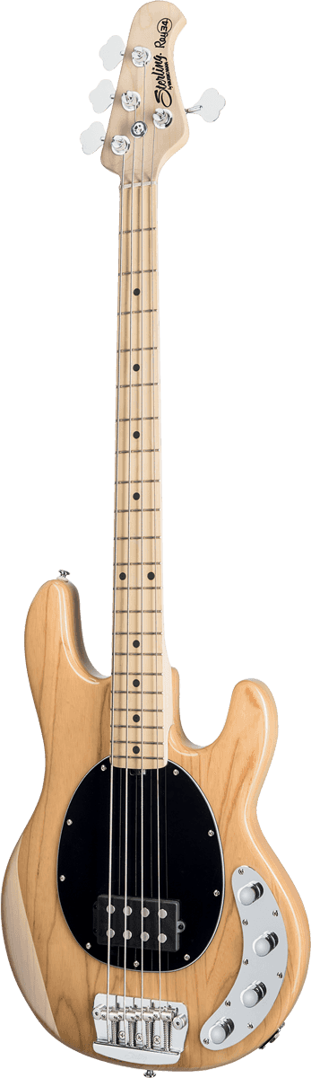 Sterling By Musicman Stingray Ray34 Active Mn - Natural - Solid body electric bass - Variation 2