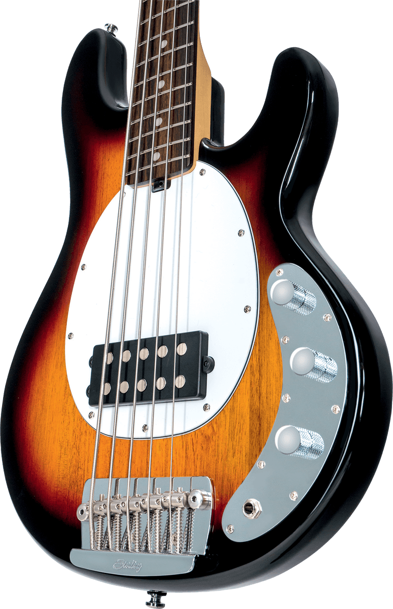 Sterling By Musicman Ray25 Classic - 3 Tone Sunburst - Solid body electric bass - Variation 4