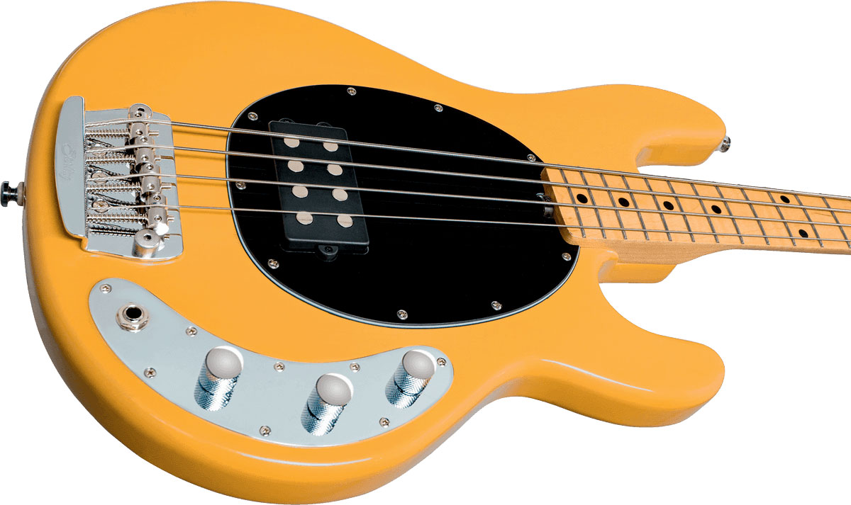 Sterling By Musicman Stingray Classic Ray24ca Active 1h Mn - Butterscotch - Solid body electric bass - Variation 5