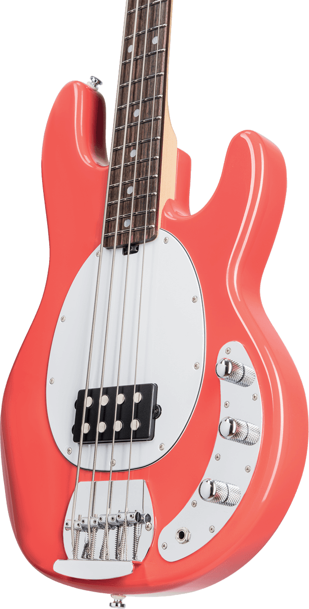 Sterling By Musicman Sub Ray4 Active Mn - Fiesta Red - Solid body electric bass - Variation 3