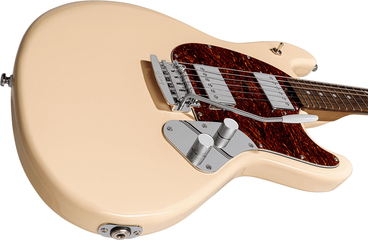 Sterling By Musicman Stingray Guitar Sr50 Hh Trem Rw - Buttermilk - Str shape electric guitar - Variation 2