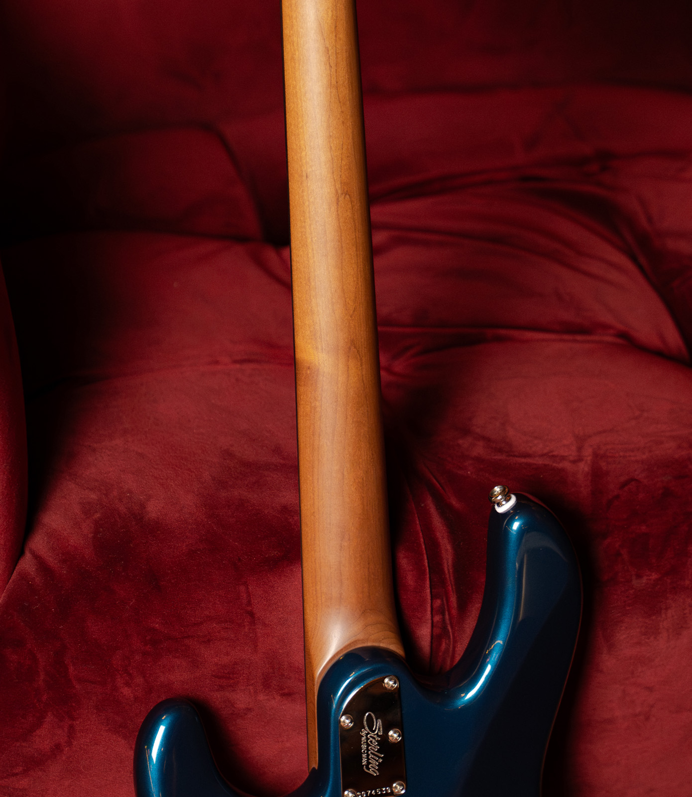 Sterling By Musicman Stingray Ii Trem Hh Rw - Blue Pearl - Str shape electric guitar - Variation 5