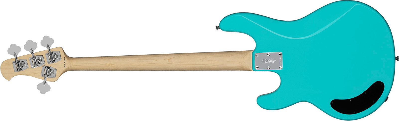 Sterling By Musicman Stingray Ray2 Intro 1h Ama - Electric Blue - Solid body electric bass - Variation 1