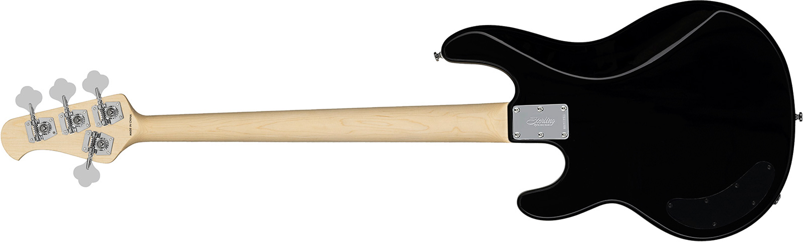 Sterling By Musicman Stingray Ray2 Intro 1h Mn - Black - Solid body electric bass - Variation 1