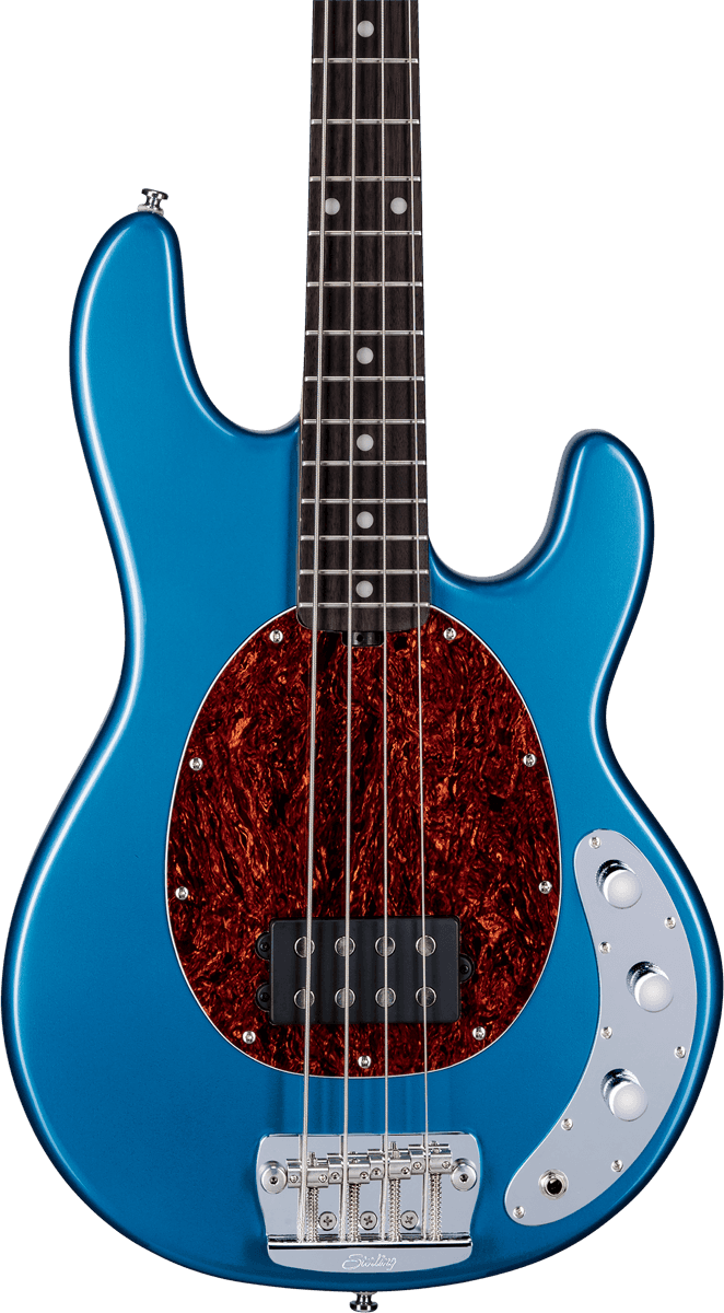 Sterling By Musicman Stingray Ray24ca Active Rw - Toluca Lake Blue - Solid body electric bass - Variation 2