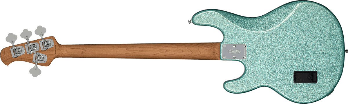 Sterling By Musicman Stingray Ray34 H Active Mn - Seafoam Sparkle - Solid body electric bass - Variation 2