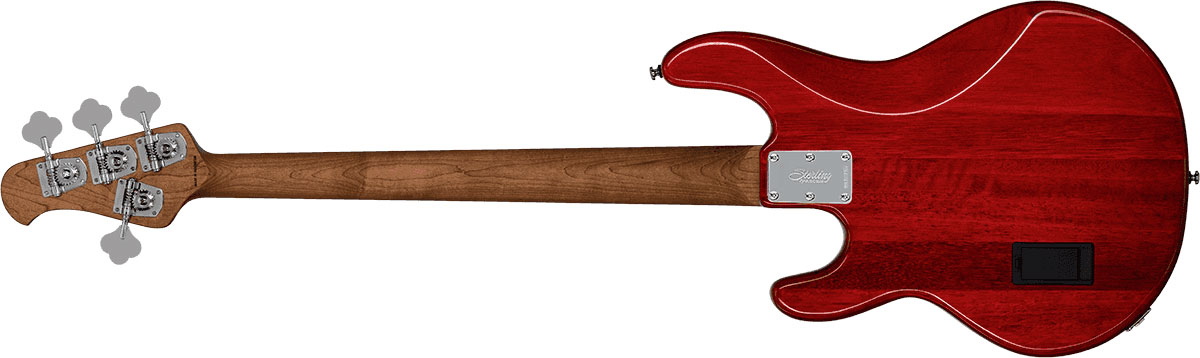 Sterling By Musicman Stingray Ray34fm H Active Rw - Heritage Cherry Burst - Solid body electric bass - Variation 2