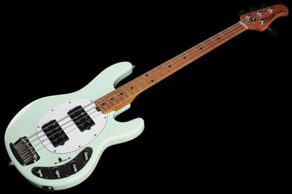 Sterling By Musicman Stingray Ray34hh Active Mn - Daphne Blue - Solid body electric bass - Variation 1