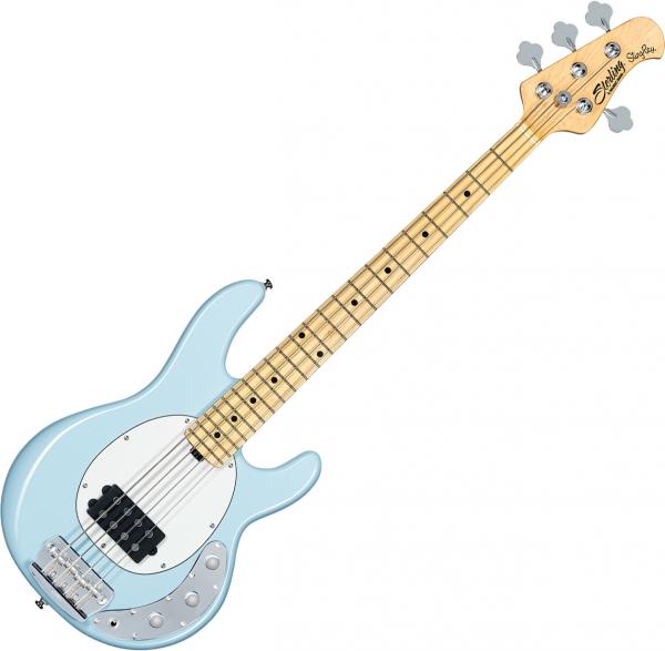 Electric bass for kids Sterling by musicman Stingray Short Scale RaySS4 (MN) - Daphne blue