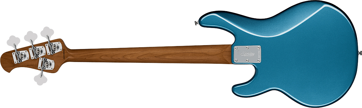 Sterling By Musicman Stingray Short Scale Rayss4 Shsc 1h Rw - Toluca Lake Blue - Electric bass for kids - Variation 1