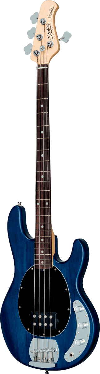 Sterling By Musicman Sub Ray4 Active Jat - Trans Blue Satin - Solid body electric bass - Variation 2