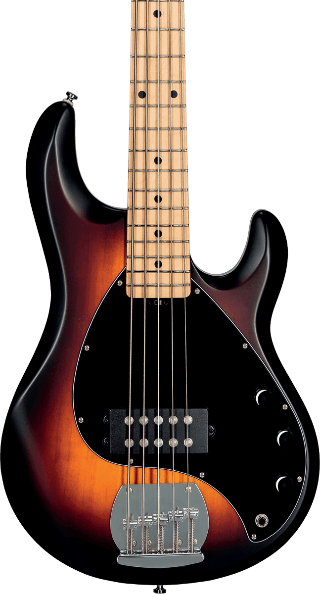 Sterling By Musicman Sub Ray5 5-cordes Active Mn - Vintage Sunburst Satin - Solid body electric bass - Variation 1