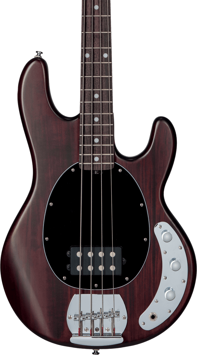 Sterling By Musicman Sub Ray4 Active Jat - Walnut Satin - Solid body electric bass - Variation 1