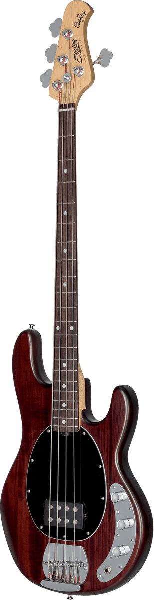 Sterling By Musicman Sub Ray4 Active Jat - Walnut Satin - Solid body electric bass - Variation 2