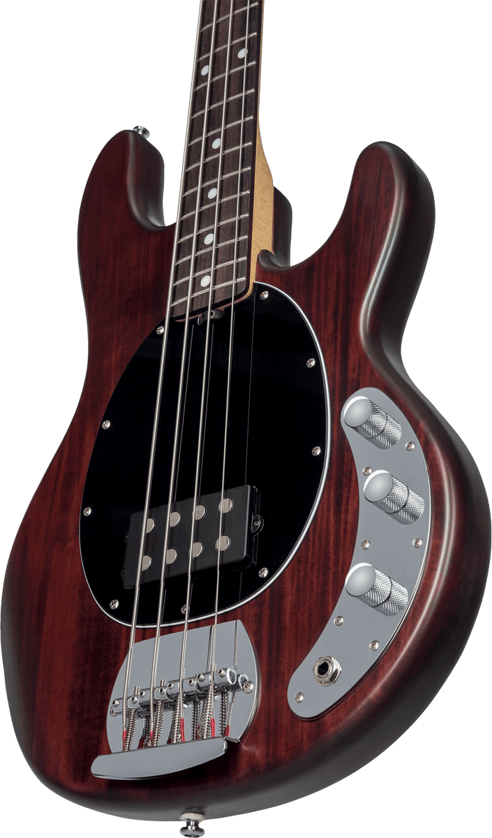 Sterling By Musicman Sub Ray4 Active Jat - Walnut Satin - Solid body electric bass - Variation 3