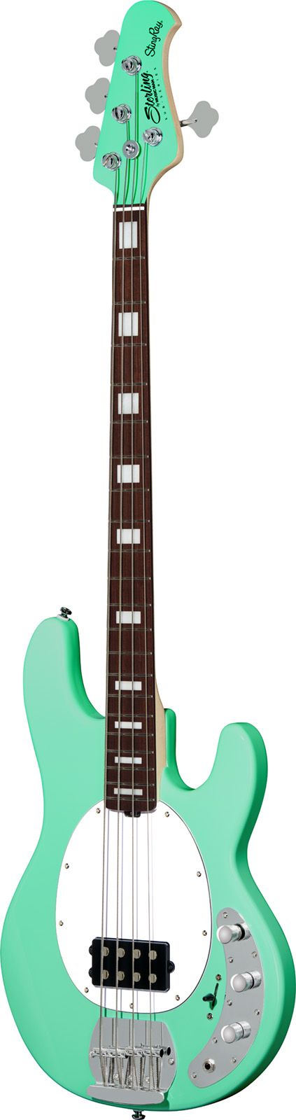 Sterling By Musicman Stingray4 Sub Series 1h Jat - Seafoam Green - Solid body electric bass - Variation 1
