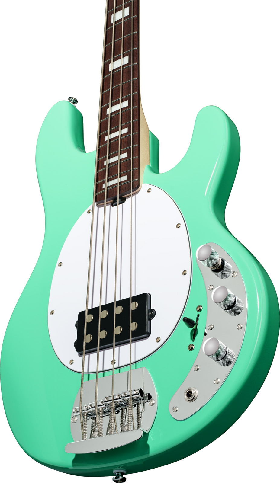 Sterling By Musicman Stingray4 Sub Series 1h Jat - Seafoam Green - Solid body electric bass - Variation 3