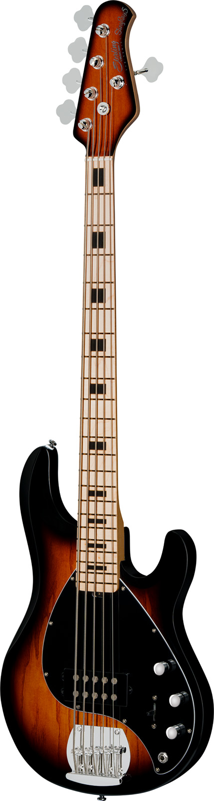 Sterling By Musicman Stingray4 5-cordes 1h Mn - Vintage Sunburst - Solid body electric bass - Variation 1