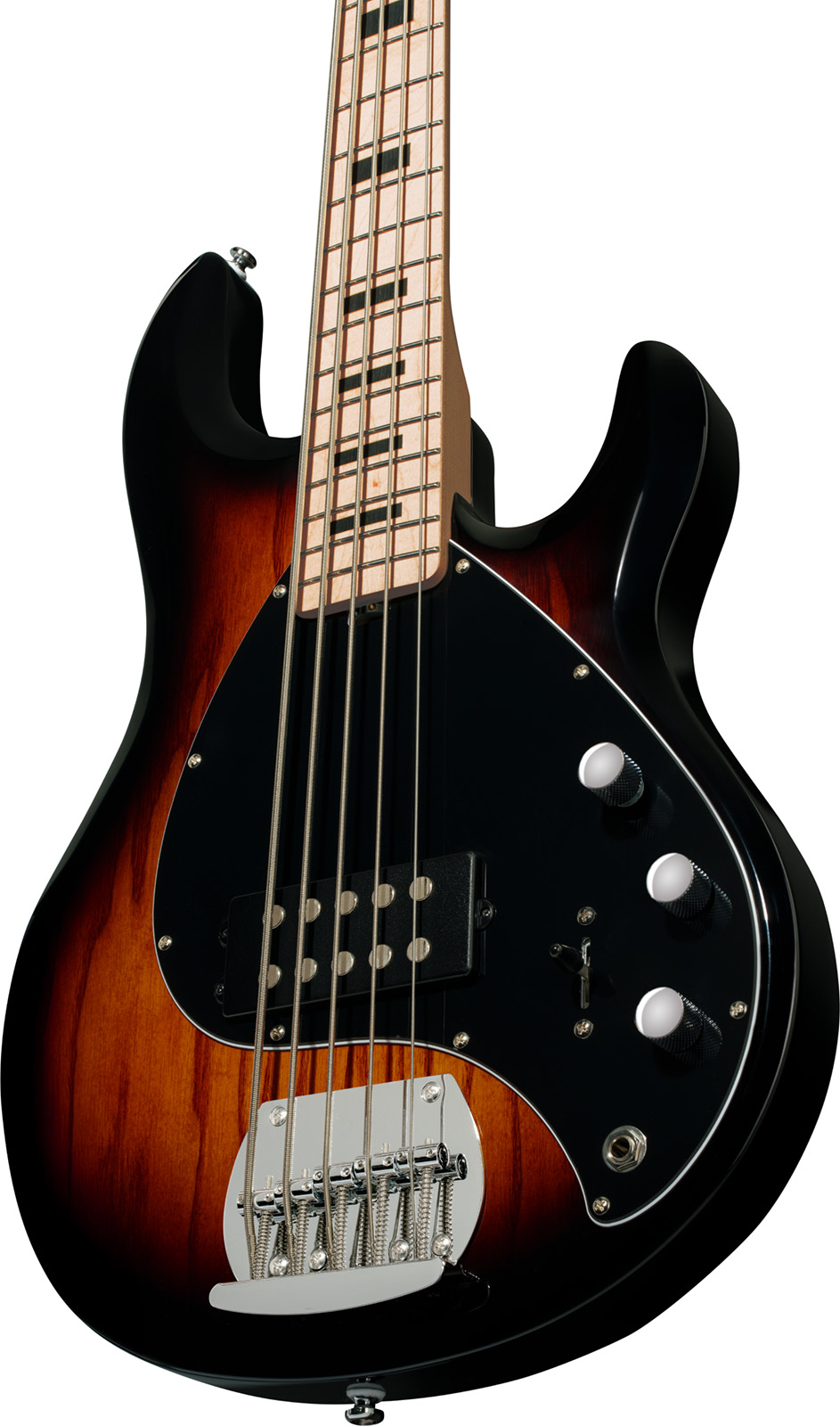 Sterling By Musicman Stingray4 5-cordes 1h Mn - Vintage Sunburst - Solid body electric bass - Variation 4