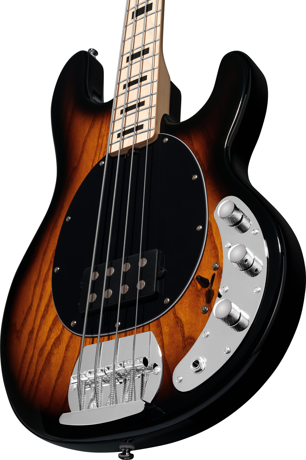 Sterling By Musicman Stingray4 Sub Series 1h Mn - Vintage Sunburst - Solid body electric bass - Variation 3