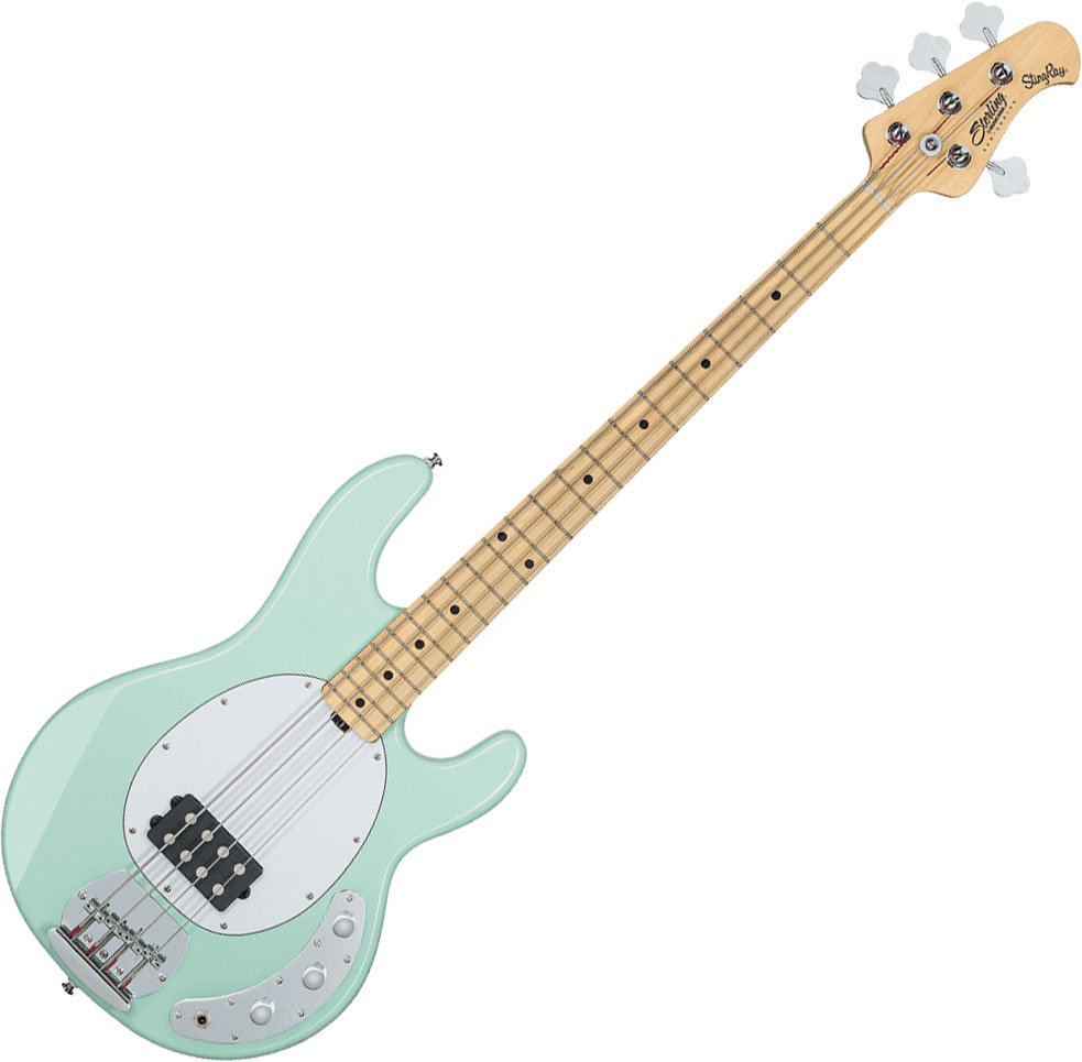 Sterling by musicman SUB Ray4 (MN) - mint green Solid body 