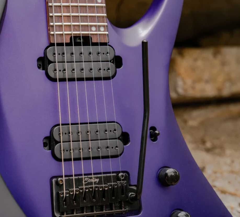 Sterling By Musicman Tosin Abasi Kaizen 6c Signature Multiscale 2h Trem Rw - Firemist Purple Satin - Signature electric guitar - Variation 1